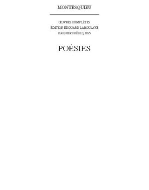 [Oeuvres complètes 19] • Poésies T.XVII